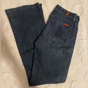 7FAMK “A Pocket” flare jeans